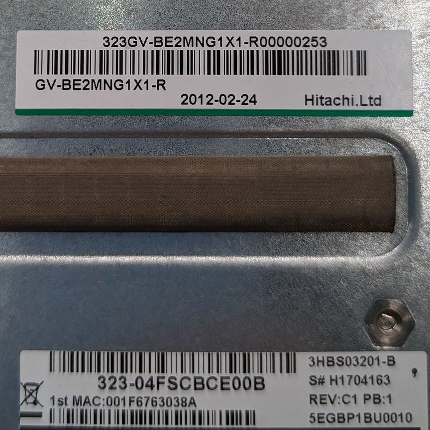 [GV-BE2MNG1X1-R] Модуль Hitachi Cb2000, 3 Ports Sfp