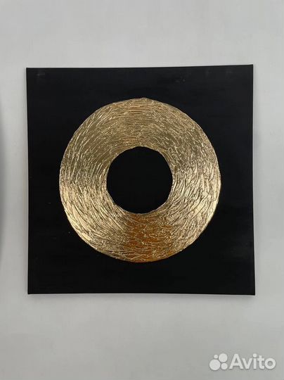 Интерьерная картина текстурная абстракция