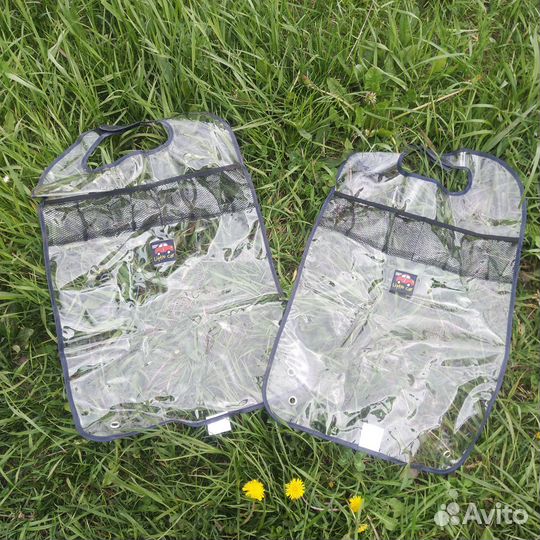 Прозрачная накидка на спинку сиденья авто