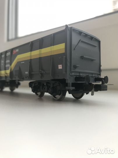 Железная дорога Полувагон ржд (сжд) 4-хосный Piko