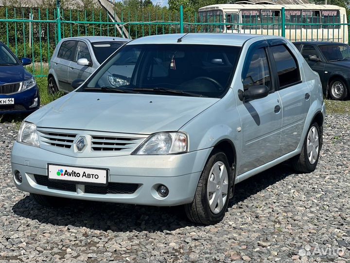 Renault Logan 1.4 МТ, 2007, 220 000 км