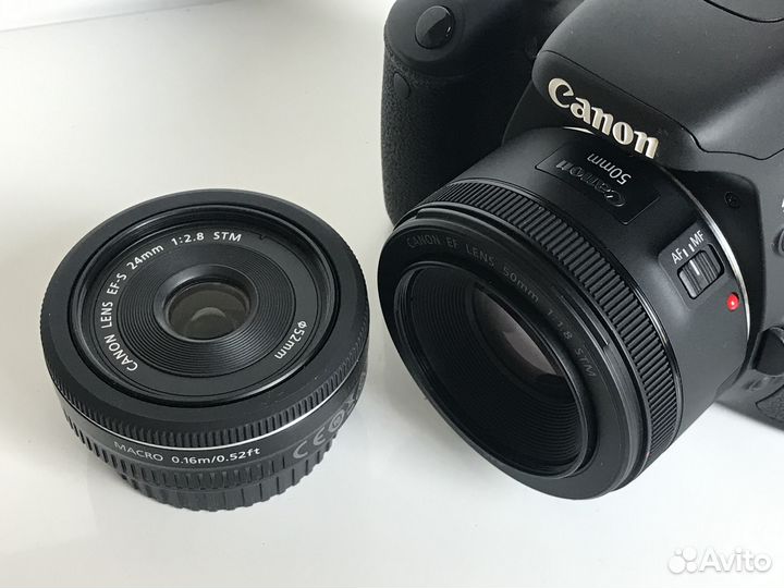 Canon 600d 2kit - 24 mm 2.8 stm + 50 mm 1.8 stm