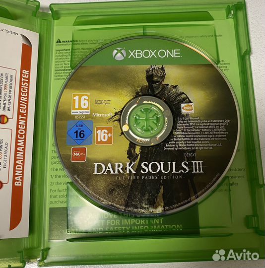 Dark souls 3 Xbox one