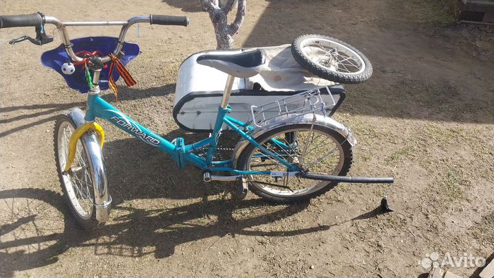 Продам велосипед с люлькой как мотоцикл урал