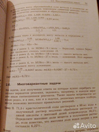 Химия ЕГЭ 100 баллов: Учимся решать задачи