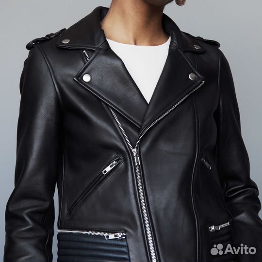 Кожаная куртка косуха Maje (новая)