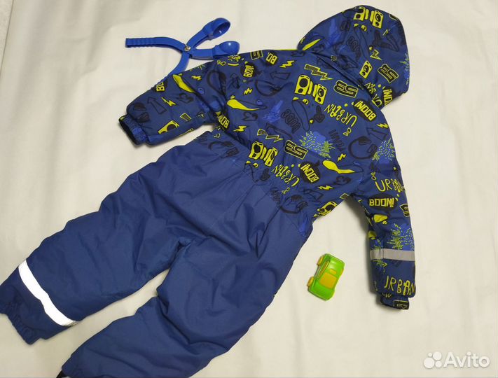 Зимний комбинезон для мальчика 104 110