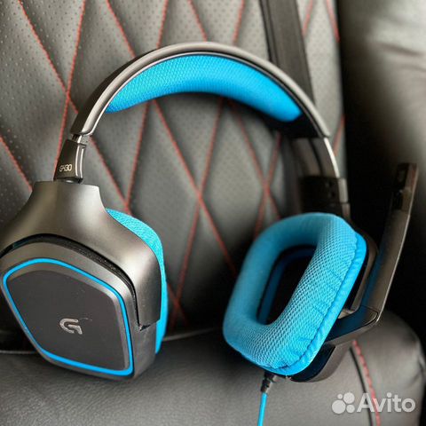 Игровые наушники Logitech G430 (981-000537)