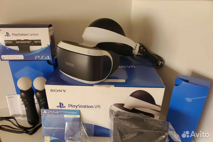Шлем виртуальной реальности для Sony PS4/PS5