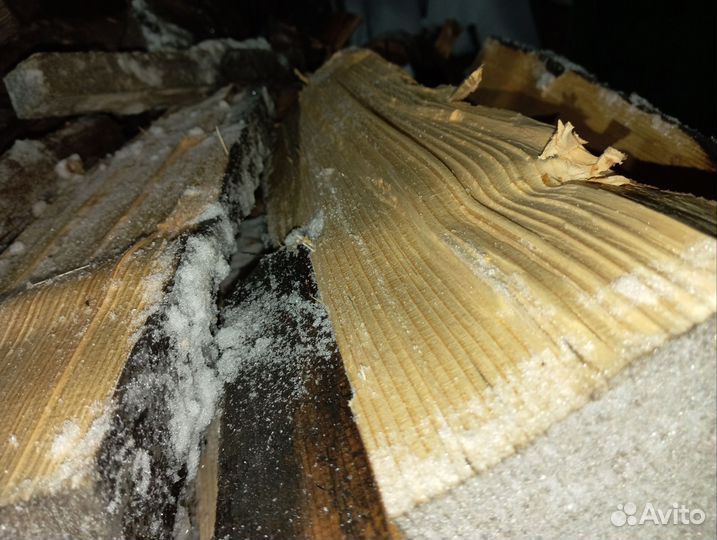 Дрова колотые сухие