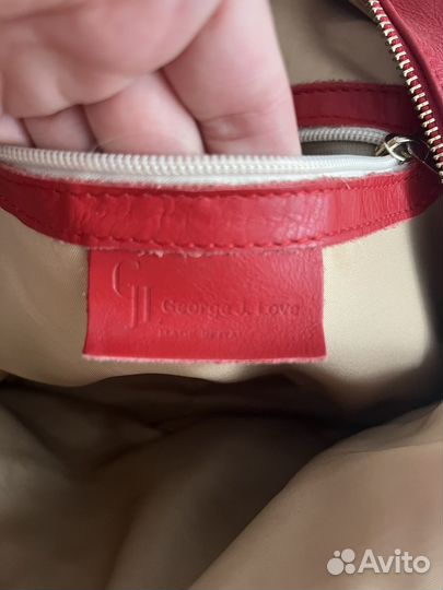 Рюкзак женский натуральная кожа италия