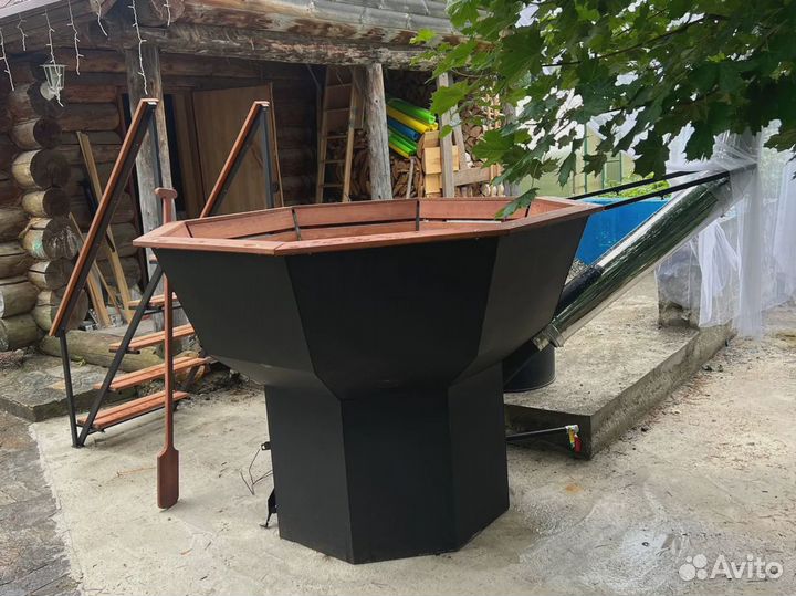 Банный чан из металла