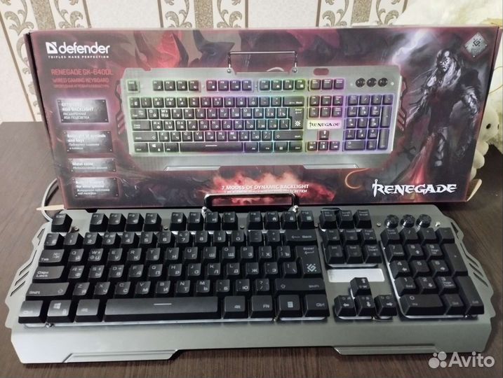 Геймерская клавиатура Defender Renegade GK-640DL