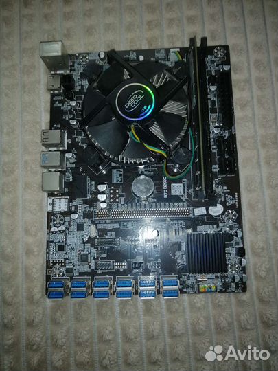 Комплект h110pro btc+