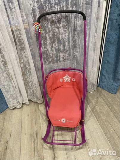 Коляска санки