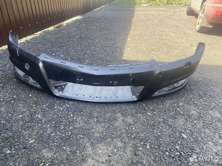 Бампер передний на opel astra h