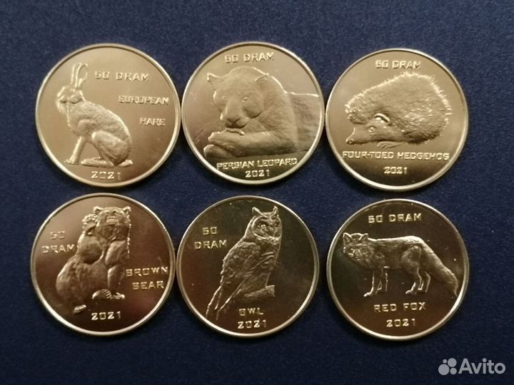Наборы монет Нагорный Карабах и Турция