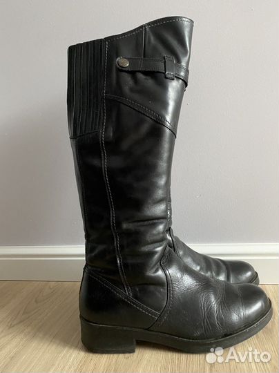 Зимние женские сапоги 38 натуральная кожа