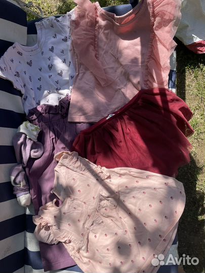 Одежда для девочки пакетом 86-92