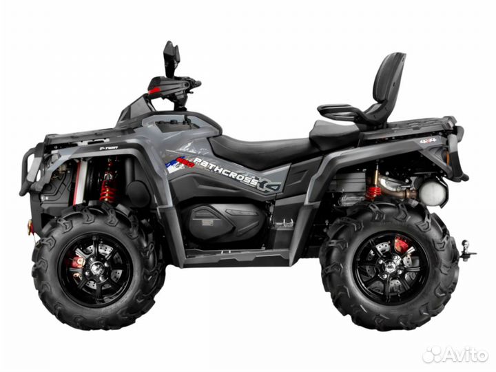 Квадроцикл Aodes Pathcross 650L PRO EPS серый