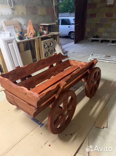 Декоративная телега