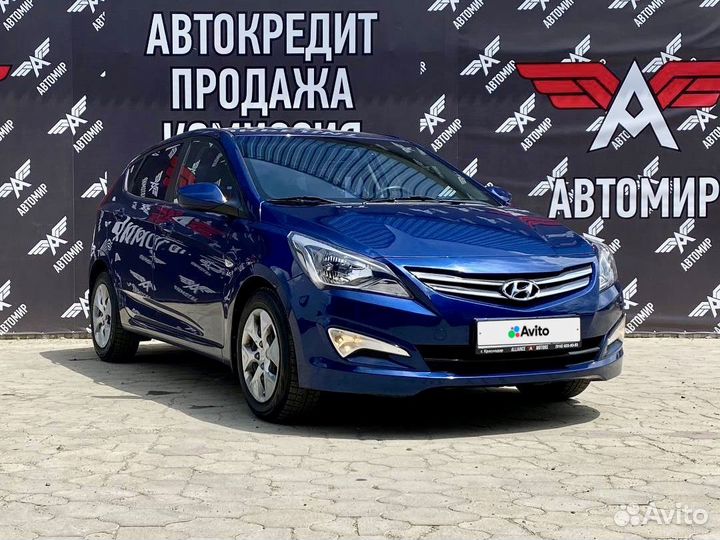 Hyundai Solaris 1.6 МТ, 2015, 76 336 км