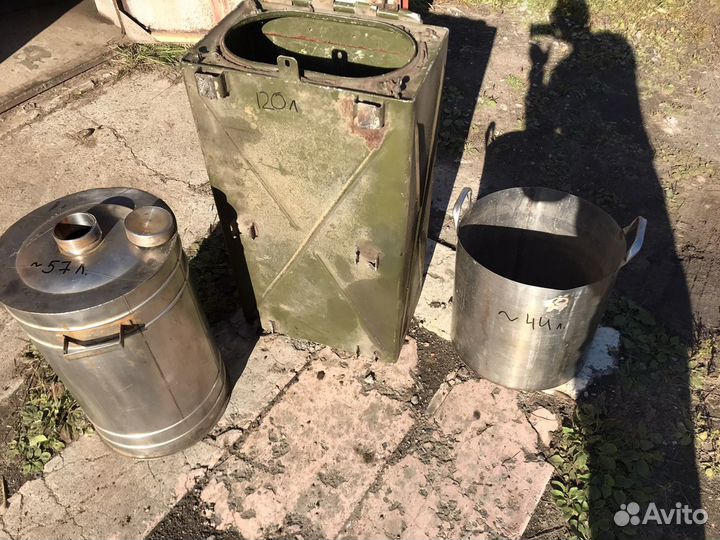 Емкость для воды металлическая