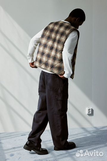 Брюки-карго с мешковатым кроем H&M