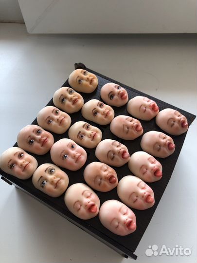 Личик для ватной игрушки