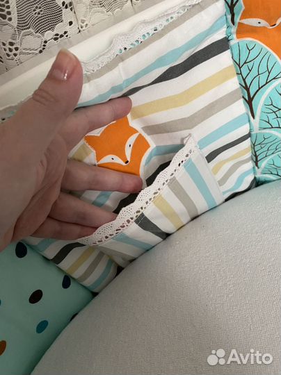 Кроватка 8в1 овальная