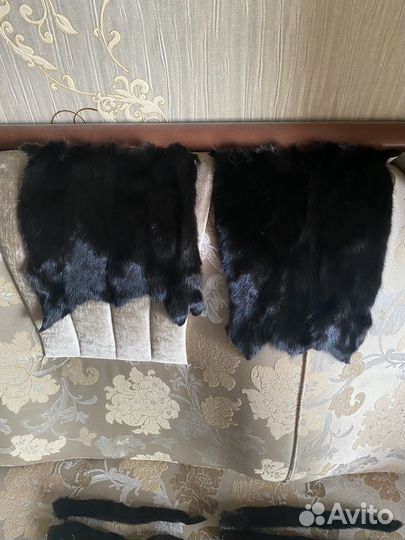 Хвосты и пластины черной норки Блэкглама