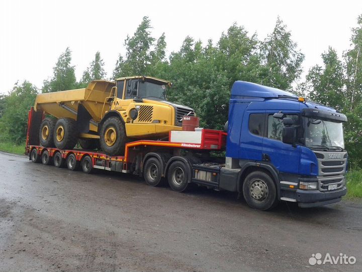 Перевозка негабаритных грузов, трал