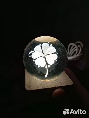 Светильник-ночник 3D шар