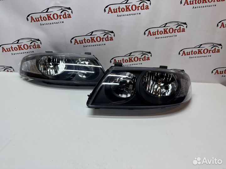 Фара Nissan Almera Classic чёрная