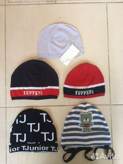 Шапки ferrari, chobi, TJunior, tartine et chocolat