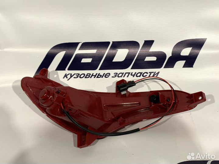 Катафот заднего бампера Hyundai Solaris(14-17) пра