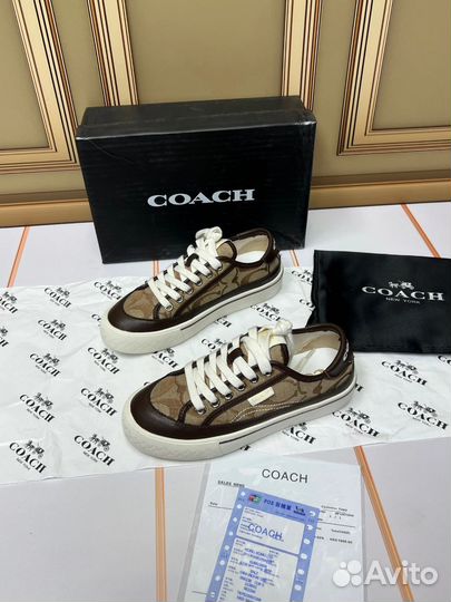 Кеды женские весенние coach