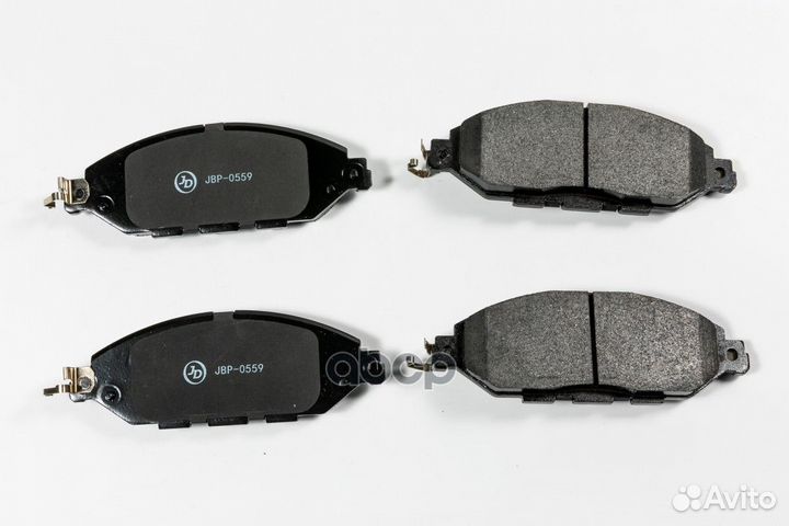 Колодки тормозные дисковые, передние JBP0559 Just