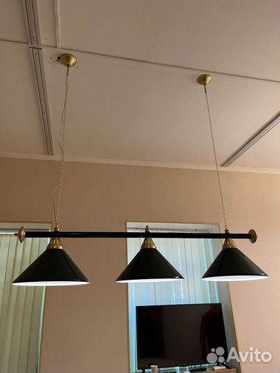 Люстра для бильярда