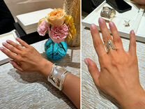 Tiffany кольцо и tiffany браслет-кафф. Оригиналы