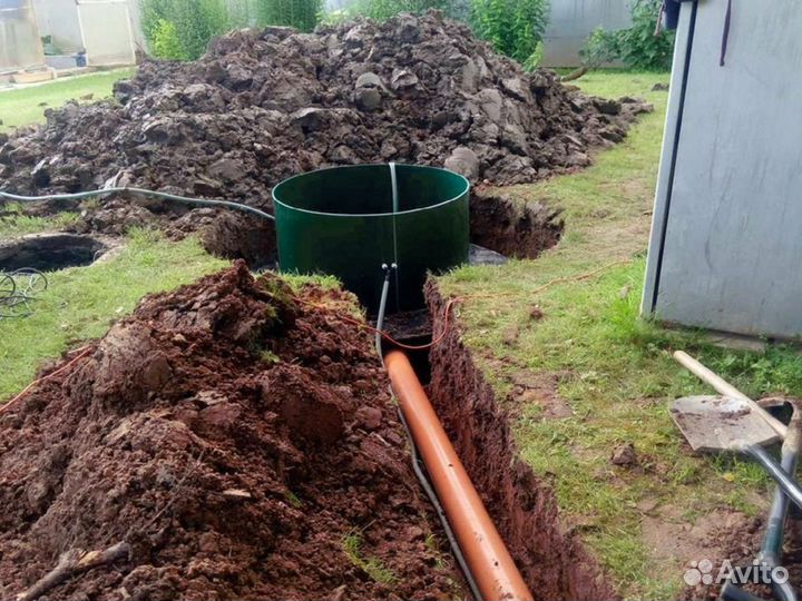 Септик эко Тополь 3 энергонезависимый