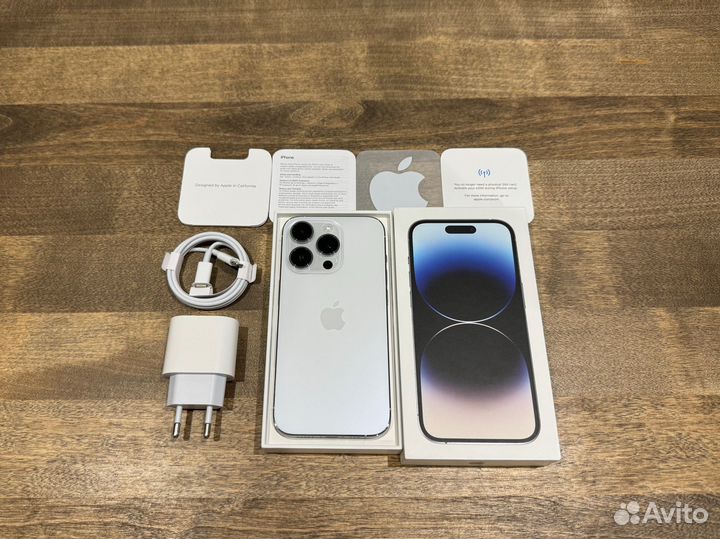 iPhone 14 Pro Silver 512gb идеал e sim