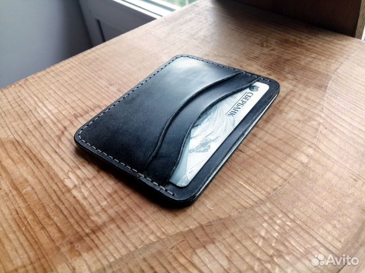 Кардхолдер из натуральной кожи