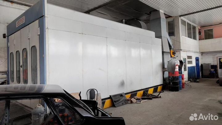 Покрасочная камера для автомобилей