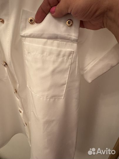 Рубашка белая женская новая
