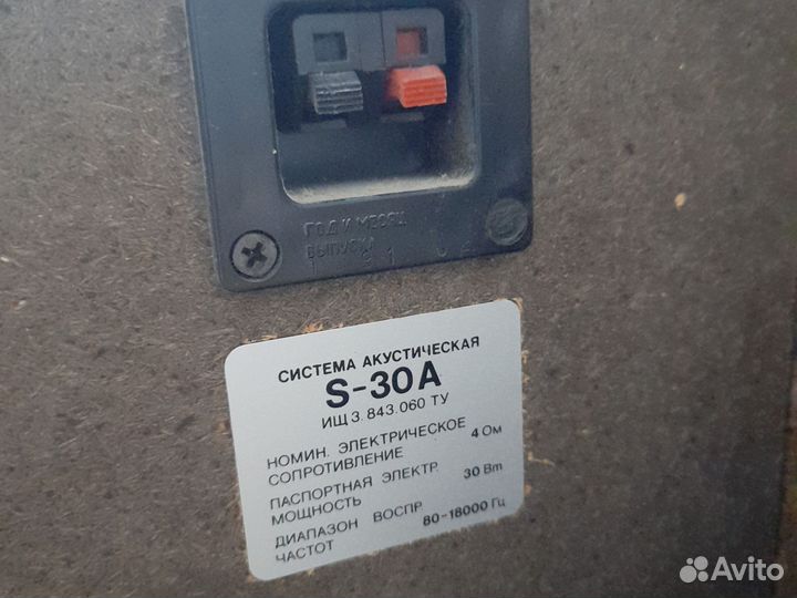 Колонки радиотехника s30