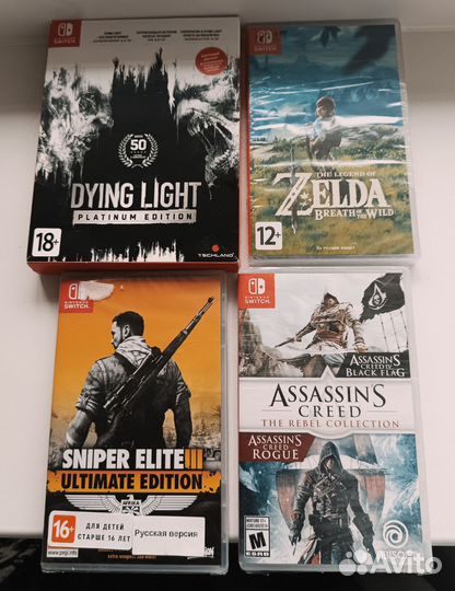 Игры Nintendo Switch продажа/обмен