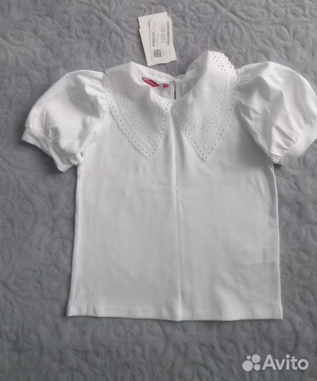 Блузка школьная нарядная на девочку 140