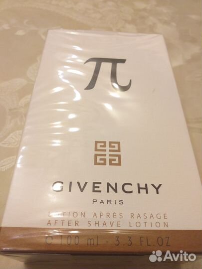 Givenchy lotion apres rasage 100мл