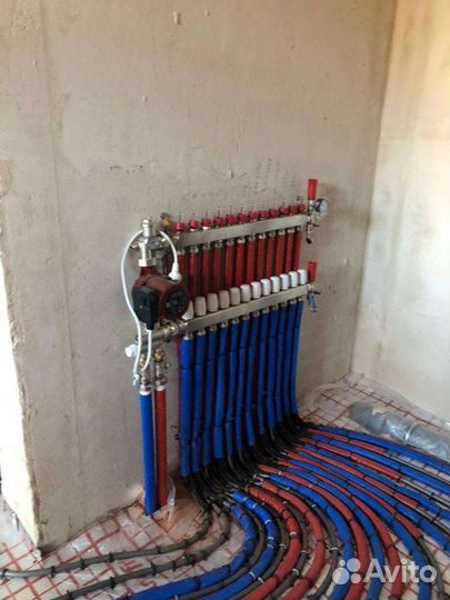 Отопление, теплый пол,Котельные Частный мастер